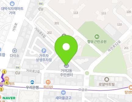 서울특별시 송파구 거마로2길 19 (거여동, 거여제2동주민센터) 지도
