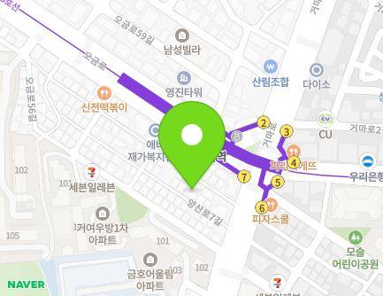 서울특별시 송파구 오금로54길 36 (거여동, 송파테미엘포레36) 지도