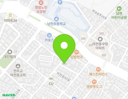 서울특별시 송파구 마천로43길 38-1 (마천동, 쏠레이빌) 지도