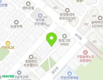 서울특별시 송파구 송이로38길 10 (문정동, 아너스힐) 지도