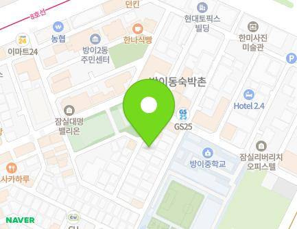 서울특별시 송파구 올림픽로34길 27-16 (방이동) 지도