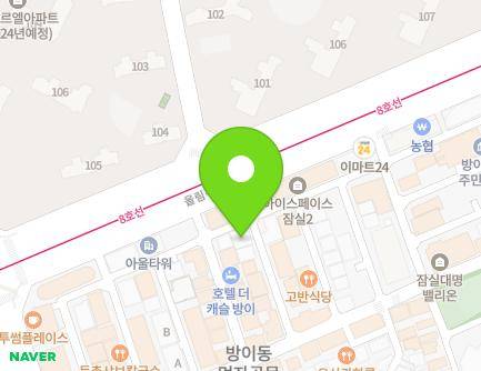 서울특별시 송파구 오금로11길 21-19 (방이동) 지도