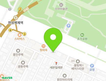 서울특별시 송파구 위례성대로 50 (방이동, 한솔빌라트) 지도