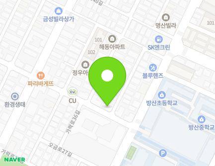 서울특별시 송파구 가락로36길 15 (방이동, 태영빌딩) 지도