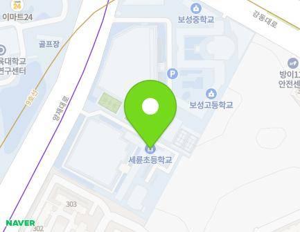 서울특별시 송파구 양재대로 1264 (방이동, 세륜초등학교) 지도