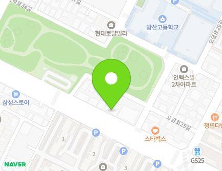서울특별시 송파구 오금로 233 (방이동, 두송빌딩) 지도