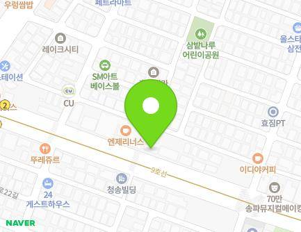 서울특별시 송파구 백제고분로 219 (삼전동, 하나유치원) 지도