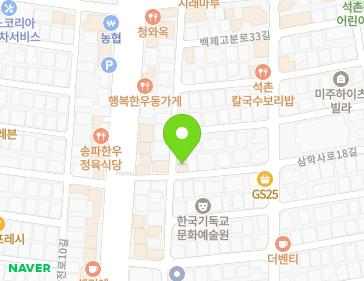 서울특별시 송파구 삼학사로18길 5 (석촌동, 나이스빌) 지도