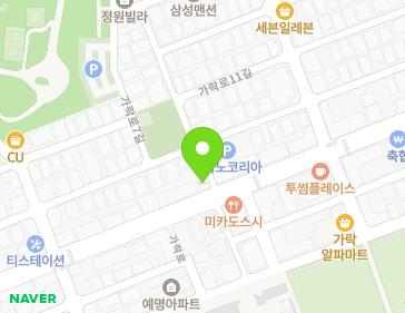 서울특별시 송파구 가락로 69 (석촌동, 푸른바둑교실) 지도