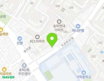 서울특별시 송파구 오금로32길 46 (송파동) 지도