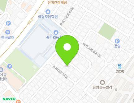 서울특별시 송파구 송파대로42길 38-12 (송파동) 지도