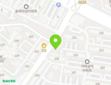 서울특별시 송파구 오금로32길 13 (송파동, 가락삼익맨숀) 서울특별시 송파구 오금로32길 13 (송파동, 가락삼익맨숀) 지도