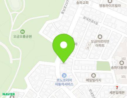 서울특별시 송파구 동남로23길 38 (오금동, 동산파크) 지도