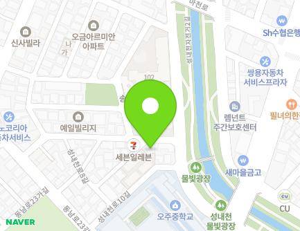 서울특별시 송파구 성내천로8길 3 (오금동, 동성빌딩) 지도