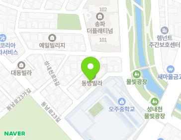 서울특별시 송파구 성내천로8길 3-5 (오금동, 동방빌라) 지도