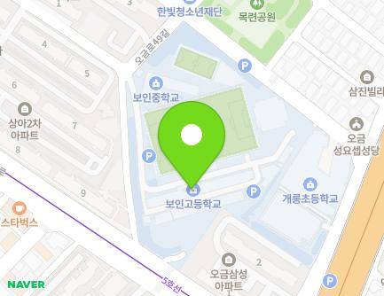 서울특별시 송파구 오금로49길 18 (오금동, 보인중고등학교) 지도