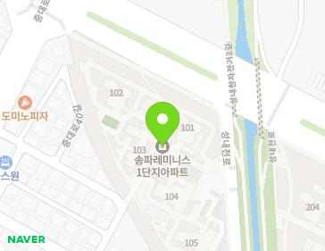 서울특별시 송파구 성내천로 6 (오금동, 송파레미니스) 지도