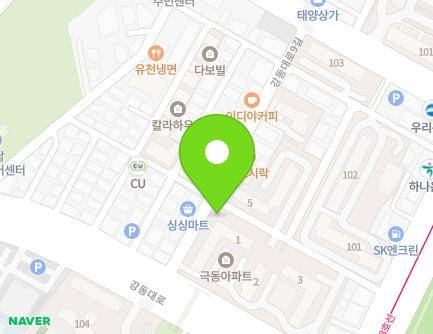 서울특별시 송파구 강동대로9길 8 (풍납동, 극동아파트) 지도