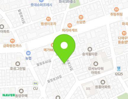 서울특별시 양천구 화곡로14길 8 (신월동, 초록세상어린이집) 지도