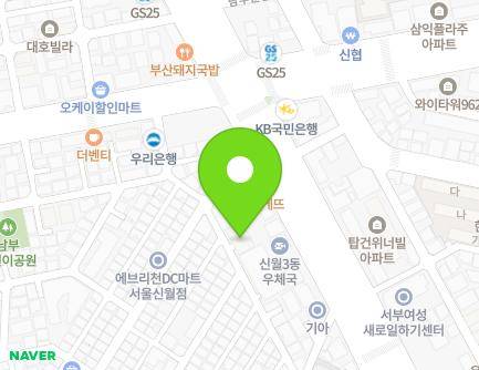 서울특별시 양천구 가로공원로64길 13 (신월동, 훼미리아파트) 지도