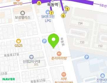 서울특별시 양천구 목동로 181 (신정동) 지도