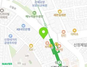 서울특별시 양천구 신월로 282 (신정동) 지도