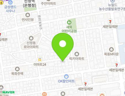 서울특별시 양천구 오목로38길 23-16 (신정동, 춘당빌리지) 지도