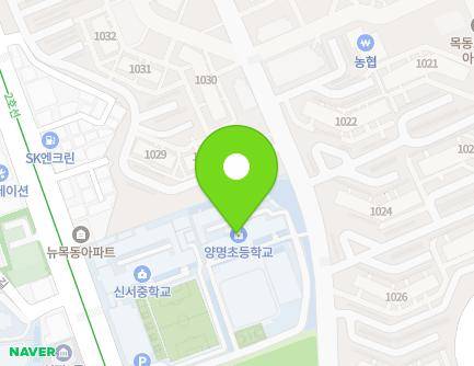 서울특별시 양천구 중앙로 204 (신정동, 양명초등학교) 지도