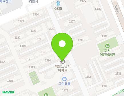 서울특별시 양천구 목동동로 100 (신정동, 목동신시가지아파트13단지) 지도