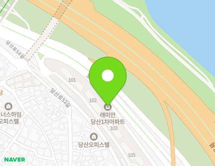 서울특별시 영등포구 당산로54길 11 (당산동, 래미안당산1차아파트) 지도