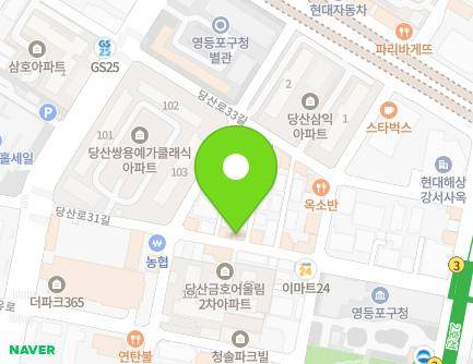서울특별시 영등포구 당산로31길 20 (당산동3가) 지도