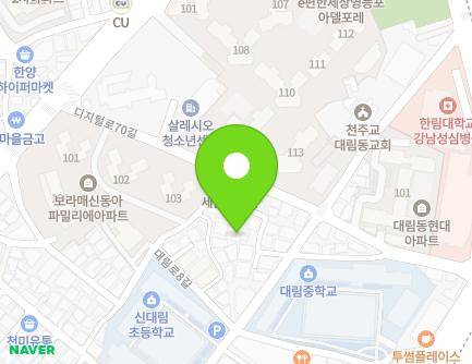 서울특별시 영등포구 디지털로70길 18-8 (대림동, 다온빌) 지도