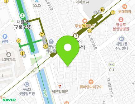 서울특별시 영등포구 도림로 124-9 (대림동, 목화빌라) 지도