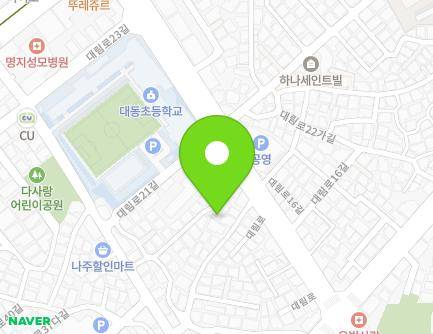 서울특별시 영등포구 대림로19길 3-1 (대림동) 지도