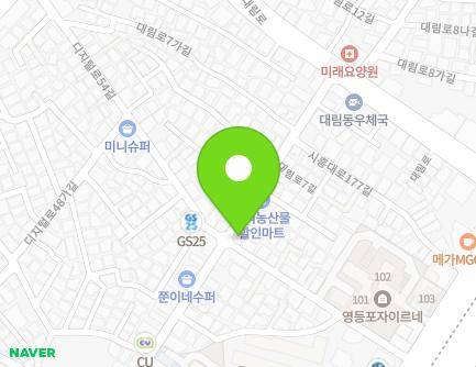 서울특별시 영등포구 대림로7길 15 (대림동) 지도