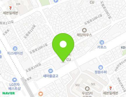 서울특별시 영등포구 도신로 95 (도림동, 학산빌딩) 지도