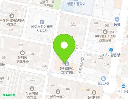 서울특별시 영등포구 선유로9길 10 (문래동6가, 문래SKV1center) 지도