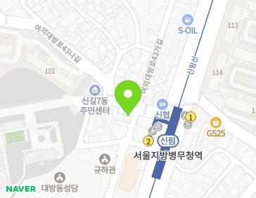 서울특별시 영등포구 가마산로89길 19 (신길동) 지도