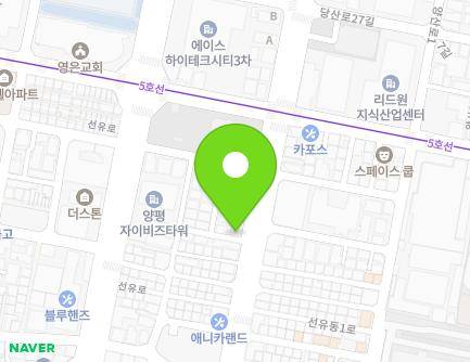 서울특별시 영등포구 선유동1로 17-2 (양평동1가) 지도