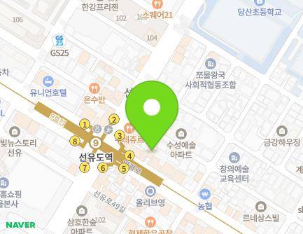 서울특별시 영등포구 양평로 118 (양평동4가, 휴라이프) 지도