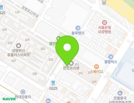 서울특별시 영등포구 양평로24길 16 (양평동5가, 한강프리젠) 지도