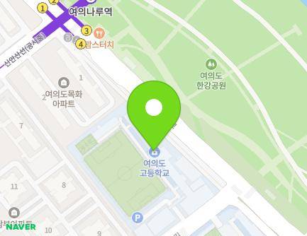 서울특별시 영등포구 국제금융로7길 37 (여의도동, 여의도고등학교) 지도