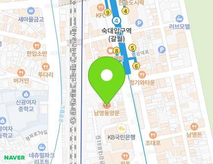 서울특별시 용산구 한강대로81길 8 (갈월동) 지도
