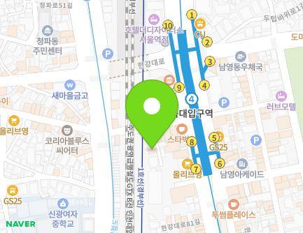 서울특별시 용산구 한강대로87길 7-6 (갈월동) 지도