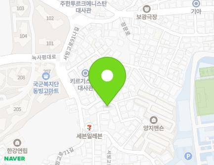 서울특별시 용산구 서빙고로91다길 31 (동빙고동, 리치빌) 지도