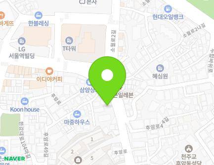 서울특별시 용산구 후암로 77 (동자동) 지도