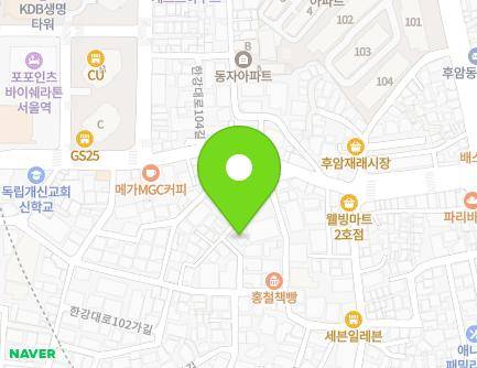 서울특별시 용산구 한강대로104다길 19 (동자동) 지도