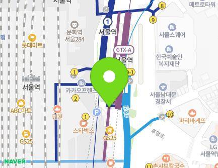 서울특별시 용산구 한강대로 403-1 (동자동, 가로판매대) 지도