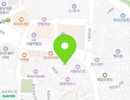 서울특별시 용산구 후암로 85-10 (동자동, 건우빌라) 지도