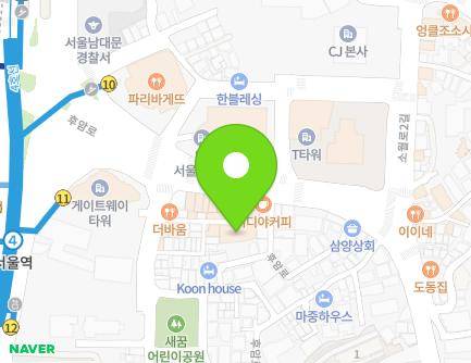 서울특별시 용산구 후암로57길 3-14 (동자동, 새마을아파트) 지도